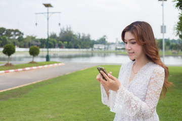 women sharing social media in a smart phone