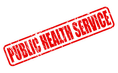 PUBLIC HEALTH SERVICE red stamp text
