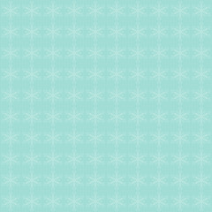 Blue snowflake pattern