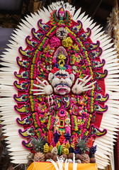 Decoration in hinduism temple
