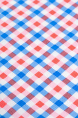 チェック柄の布