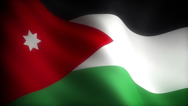 Flag of Jordan / Flag of Jordan (seamless)