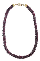 Garnet necklace