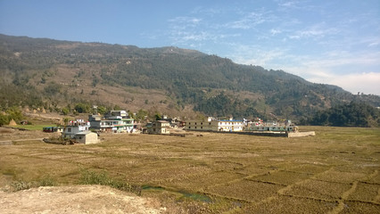 Fototapeta na wymiar Nepal Countryside