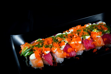 japanese food sushi on the plate