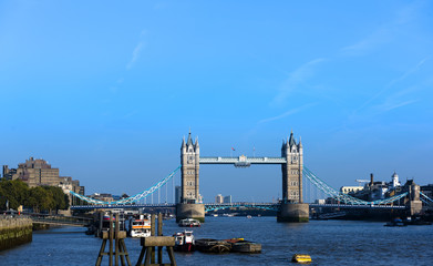 Obraz premium Tower Bridge at night, London, United Kingdom