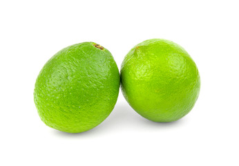 Fototapeta na wymiar Two juicy lime