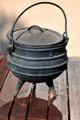 Cast iron boiler