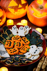 halloween cookies