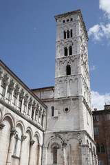 Fototapeta na wymiar San Michele in Foro Church, Lucca