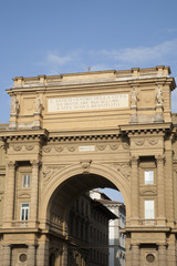 Obraz premium Arch of the Piazza della Republica, Florence