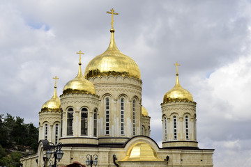 Fototapeta na wymiar Russian orthodox church, Jerusalem