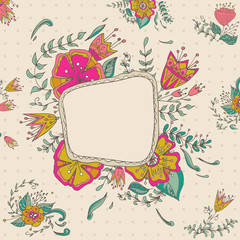 Floral Frame
