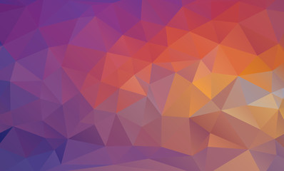 Colorful polygonal abstract vector background