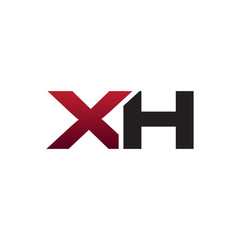 Modern Initial Logo XH