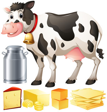 Cow and other dairy produtcs