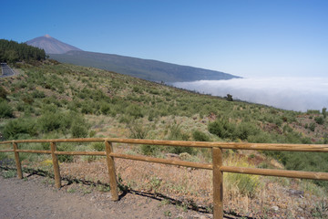 Fototapeta na wymiar Wanderung im Teide Nationalpark