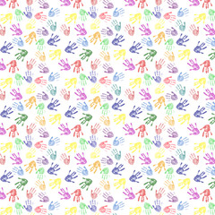 Hintergrund händeabdrücken