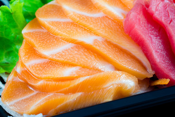 Japanese food sashimi set