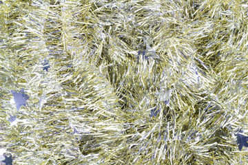 Christmas decorative chain (background / texture)