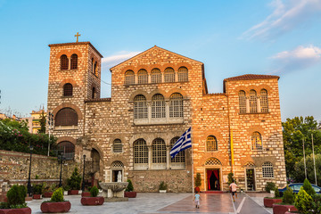 Saint Demetrius church in Thessaloniki - obrazy, fototapety, plakaty