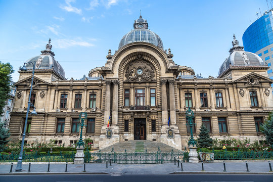 CEC bank in Bucharest