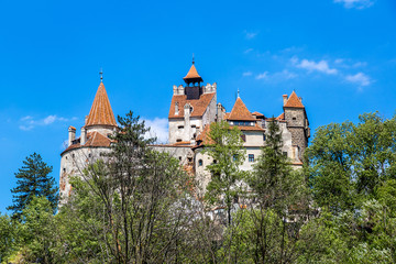 Fototapeta na wymiar Bran castle in Transylvania
