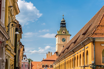 Fototapeta premium City Hall in Brasov