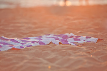 Sea decoration on the beach