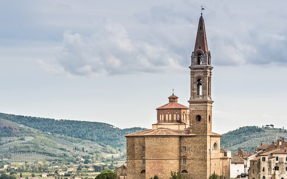 Panoramic view of Castiglion Fiorentino