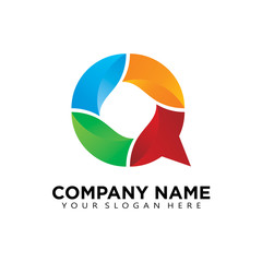 Initial Q Chat Logo icon