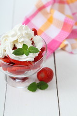 Strawberries and cream