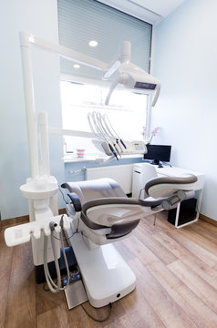 Dentist's office. Dental equipment, modern, clean interior