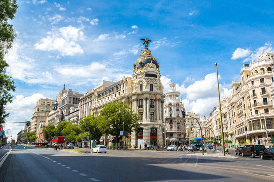 Metropolis hotel in Madrid, Spain