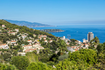 Obraz premium Panoramic view of Monte Carlo, Monaco