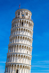 Leaning tower in Pisa