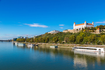 Medieval castle  in Bratislava, Slovakia