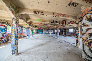 Old abandoned factory hall © Juhku