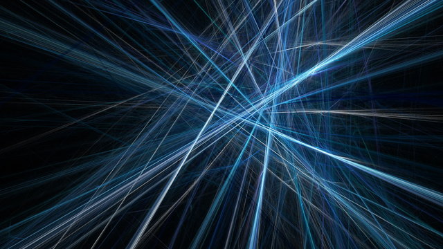3d abstract fractal illustration for creative design