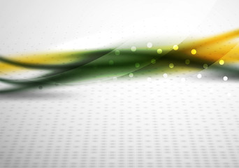 Colorful wave line, abstract background with light and shadow