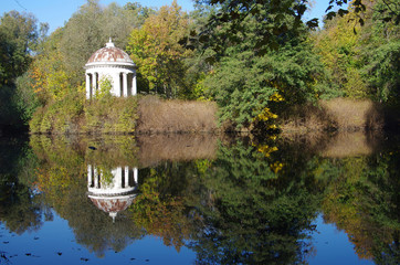 BYKOVO, MOSCOW REGION, RUSSIA - October, 2015: Manor Bykovo. Gaz