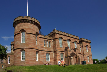 INVERNESS, SCOTLAND - June 08, 2013: Castle in Inverness