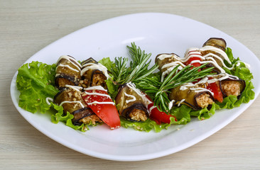 Eggplant roll