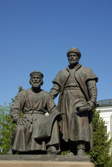 Monument to the architect of the Kazan Kremlin