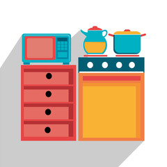 Kitchen utensils and equipment icon