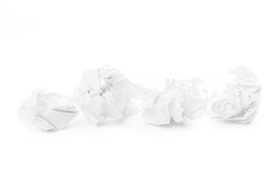 Crumpled paper