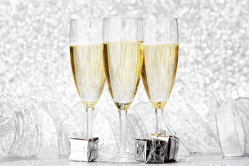 Champagne and gifts