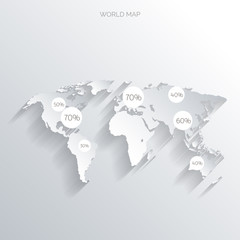 World map concept.
