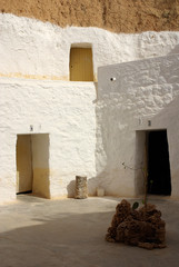 TUNISIA, AFRICA - August 03, 2012: Scenery for the film "Star Wa
