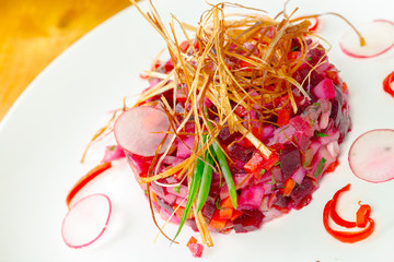 Fototapeta premium Vinaigrette, russian salad